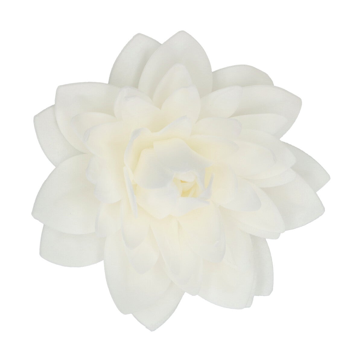 FunCakes Fleurs Comestibles en Azyme Deluxe Dahlia Blanche Large pk/1