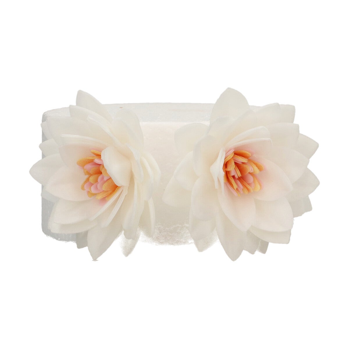 FunCakes Fleurs Comestibles en Azyme Deluxe Lotus Blanche Medium pk/10