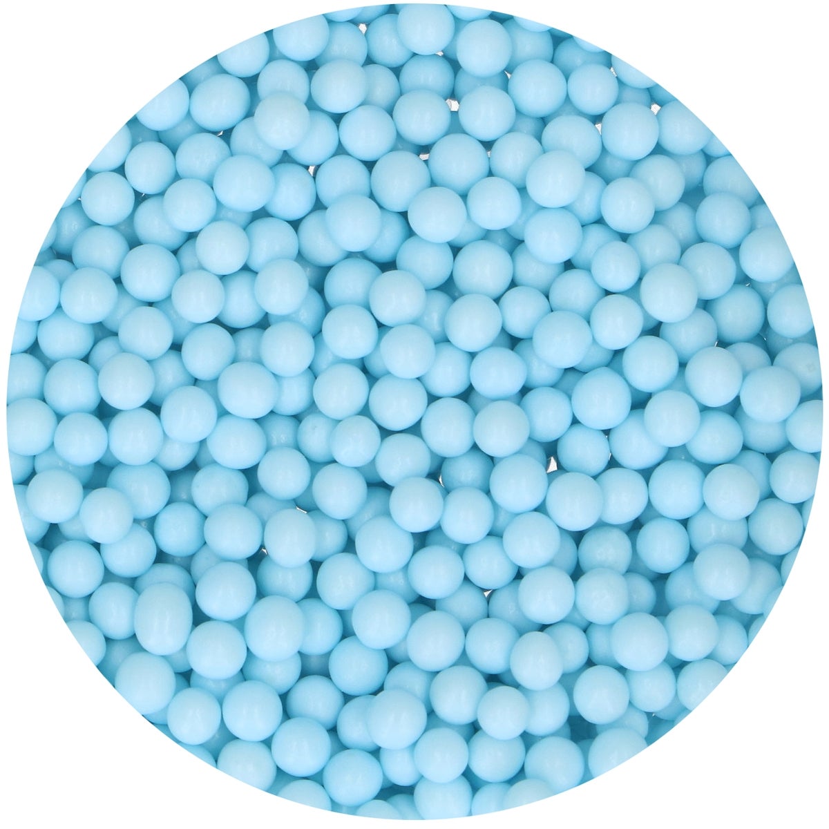 FunCakes Soft Pearls 5mm Bleu Clair 600g 