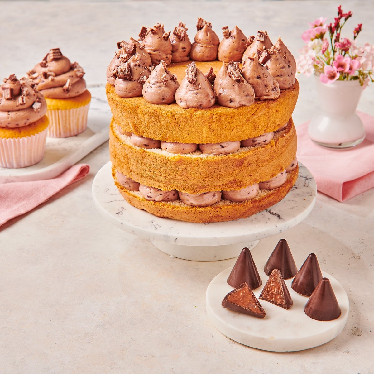 FunCakes Pâte à Tartiner Croustillante Gaufre Choco 250g