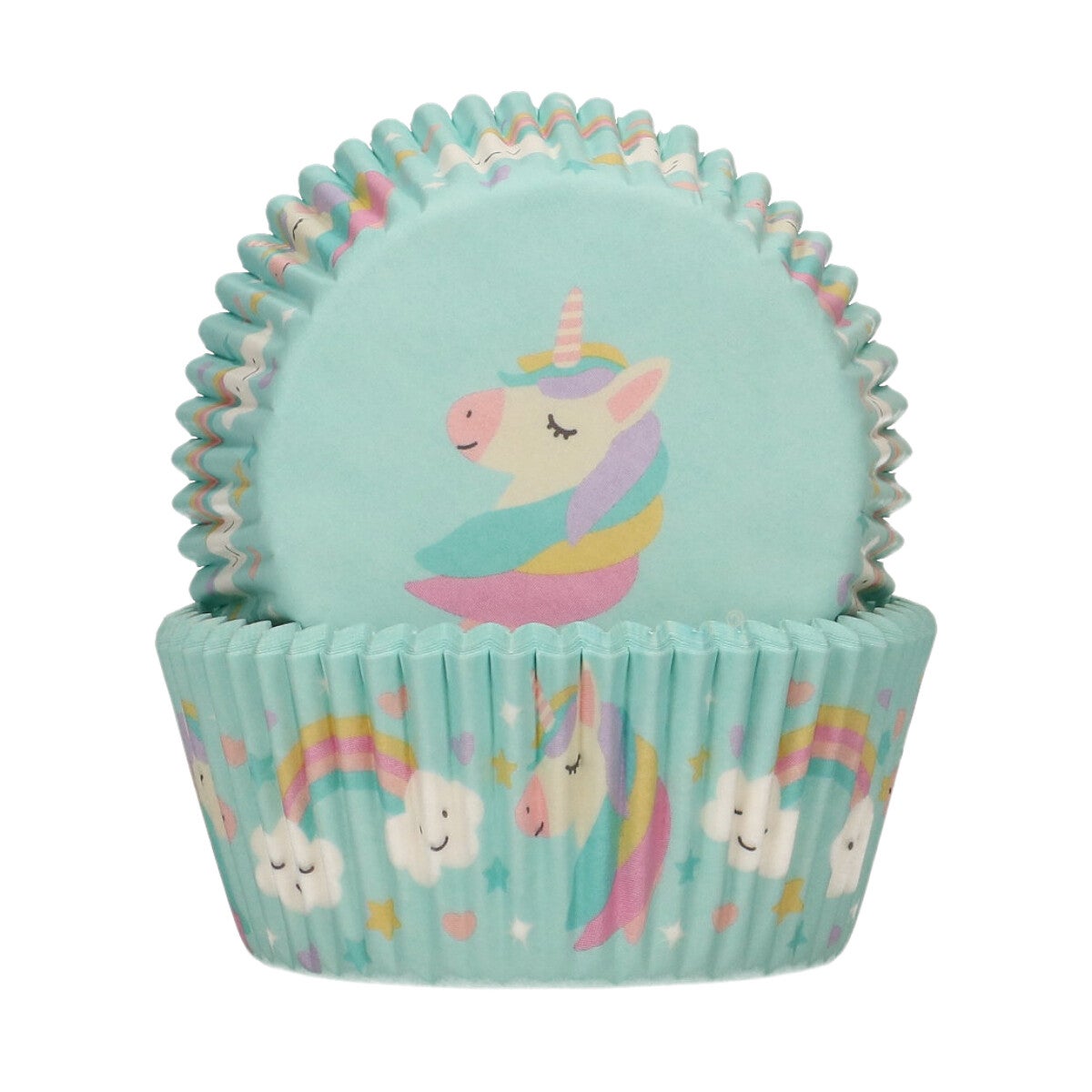 FunCakes Caissettess à cupcake Licorne pk/48