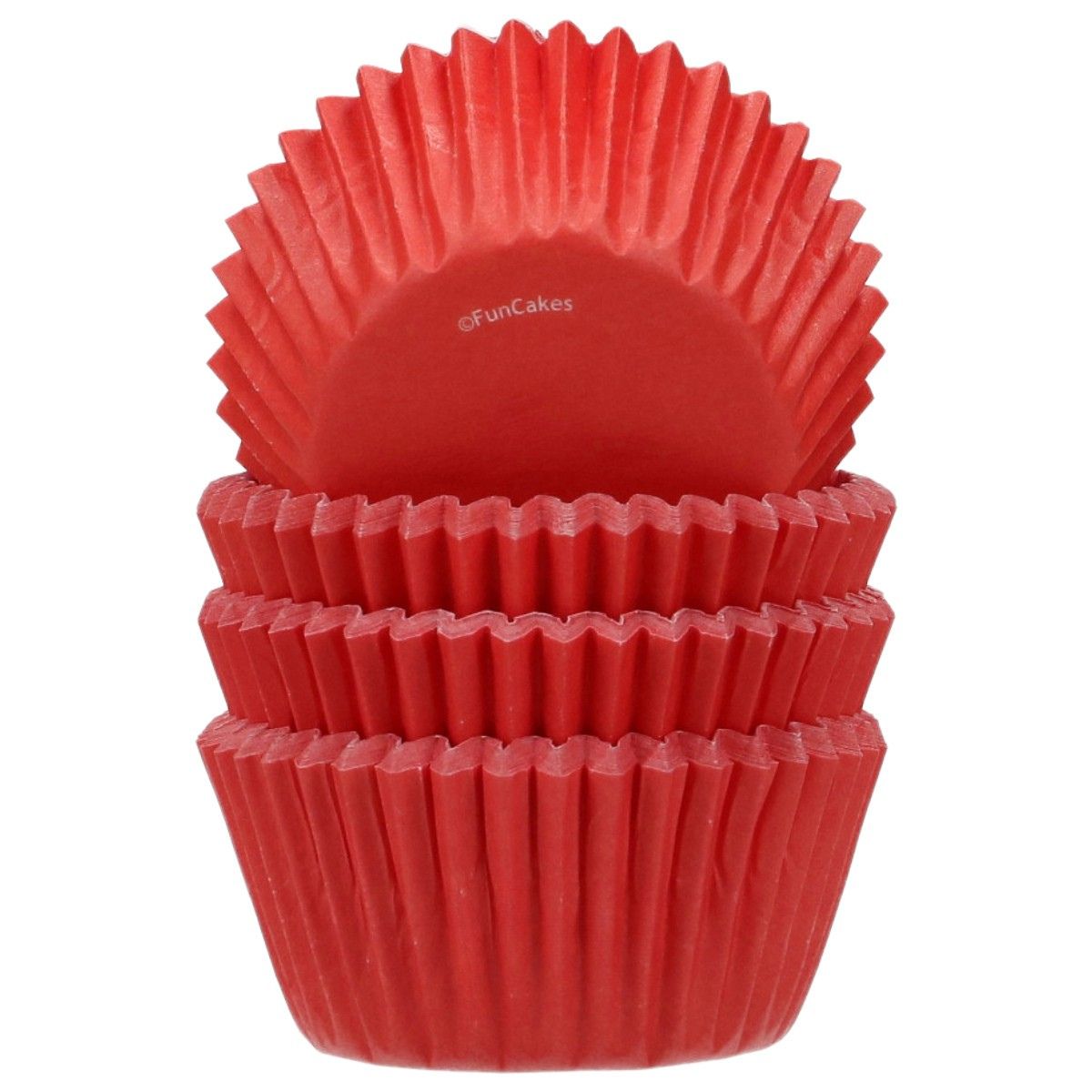FunCakes Caissettes à Cupcakes Mini Rouge pk/10