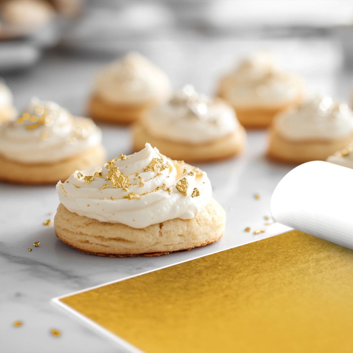 Sugarflair Feuille D’or 24 Carats Transfert