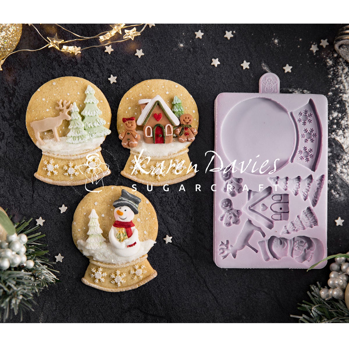 Karen Davies Moule en silicone - Snowglobe