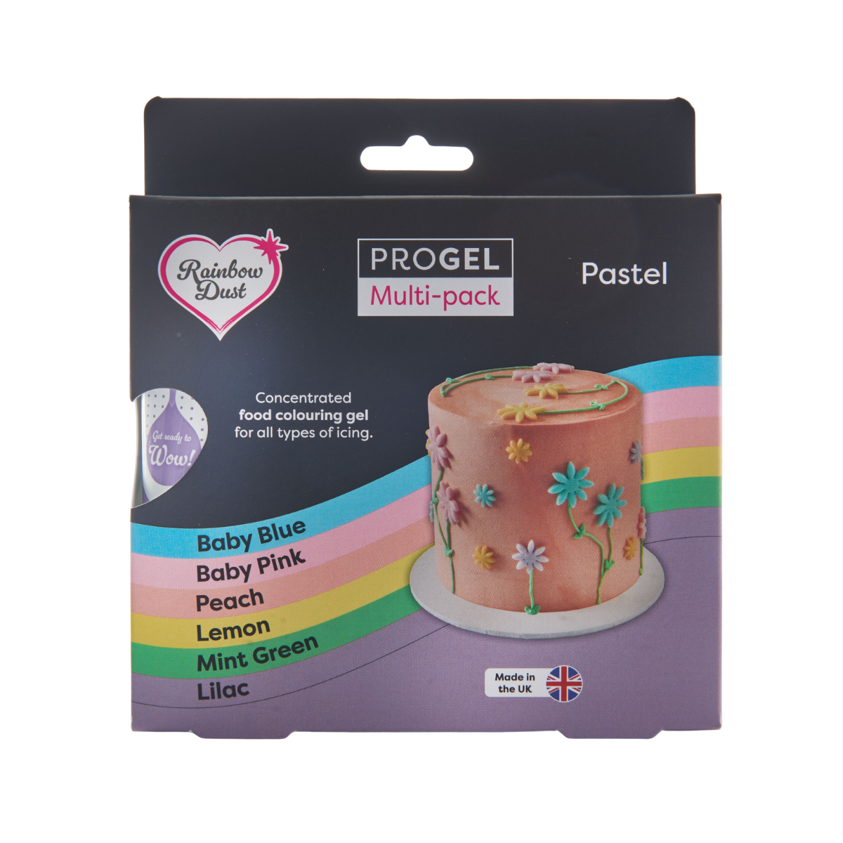 Rainbow Dust ProGel® Multipack Pastel set/6