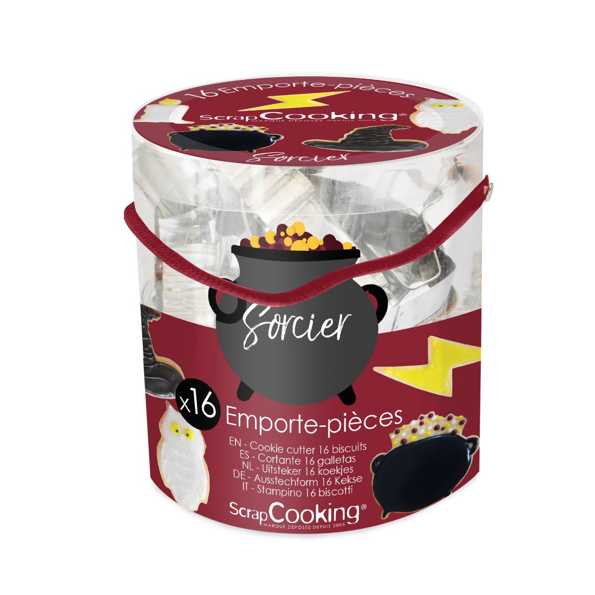 Scrapcooking Emporte-piècess Wizard Set/16