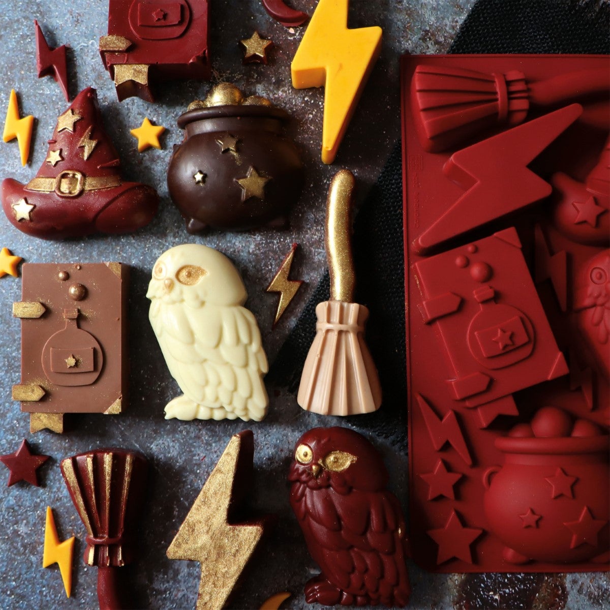 Scrapcooking Moule en Silicone pour Magicien - 6 cavités 