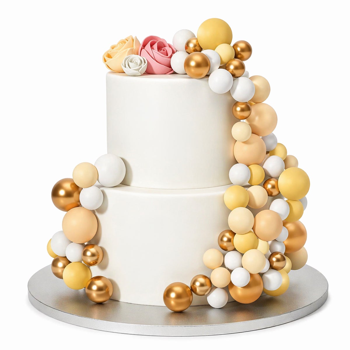 Simply Making Boules Décoratives Citron Ombre & Or pk/32