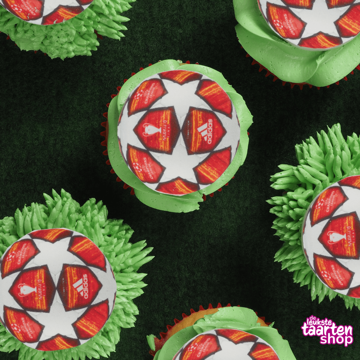Champions League Cupcakes 