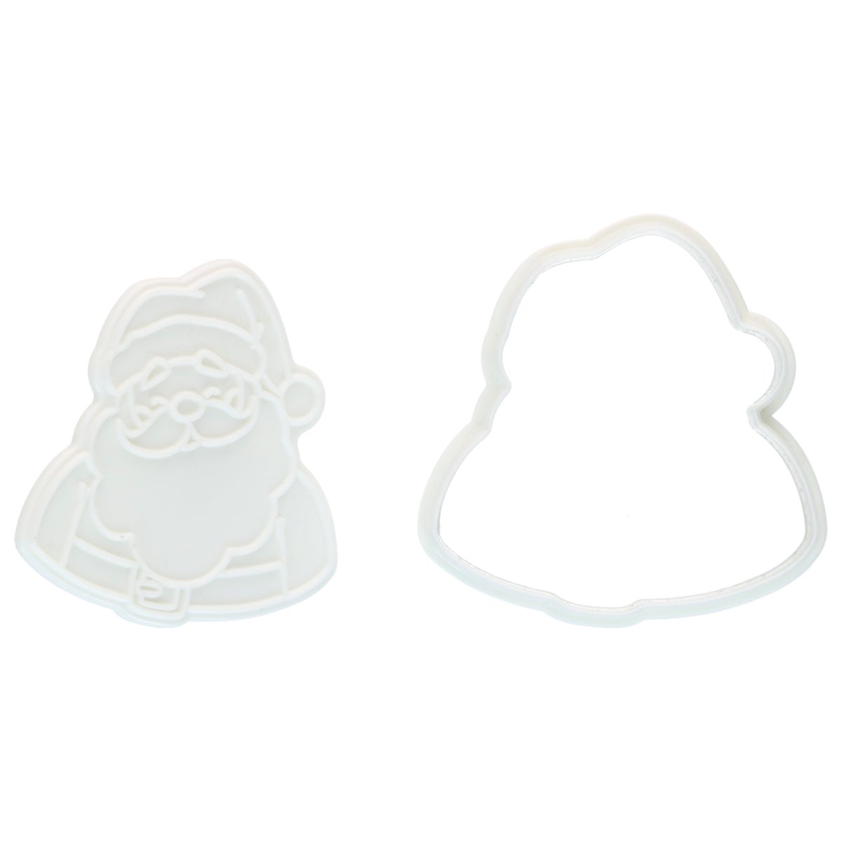 Wilton Emporte-pièce avec Tampon Père Noël 7,5cm