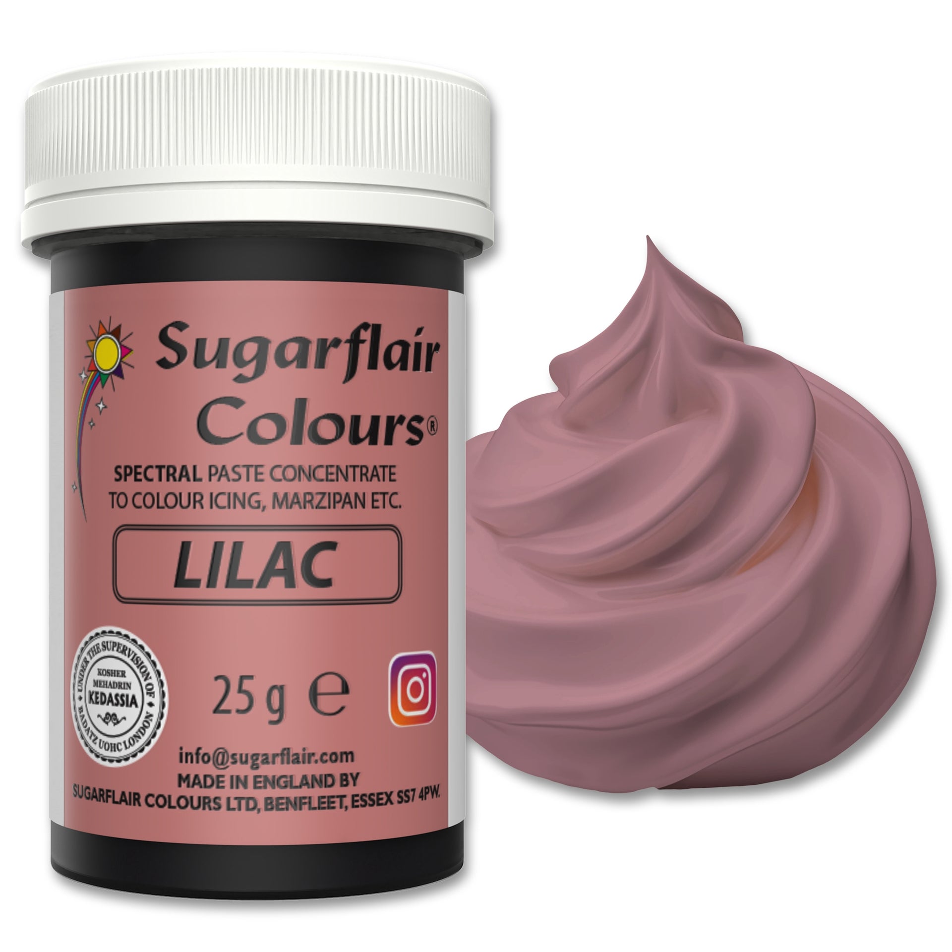 Sugarflair Paste Colour Lilas 25g