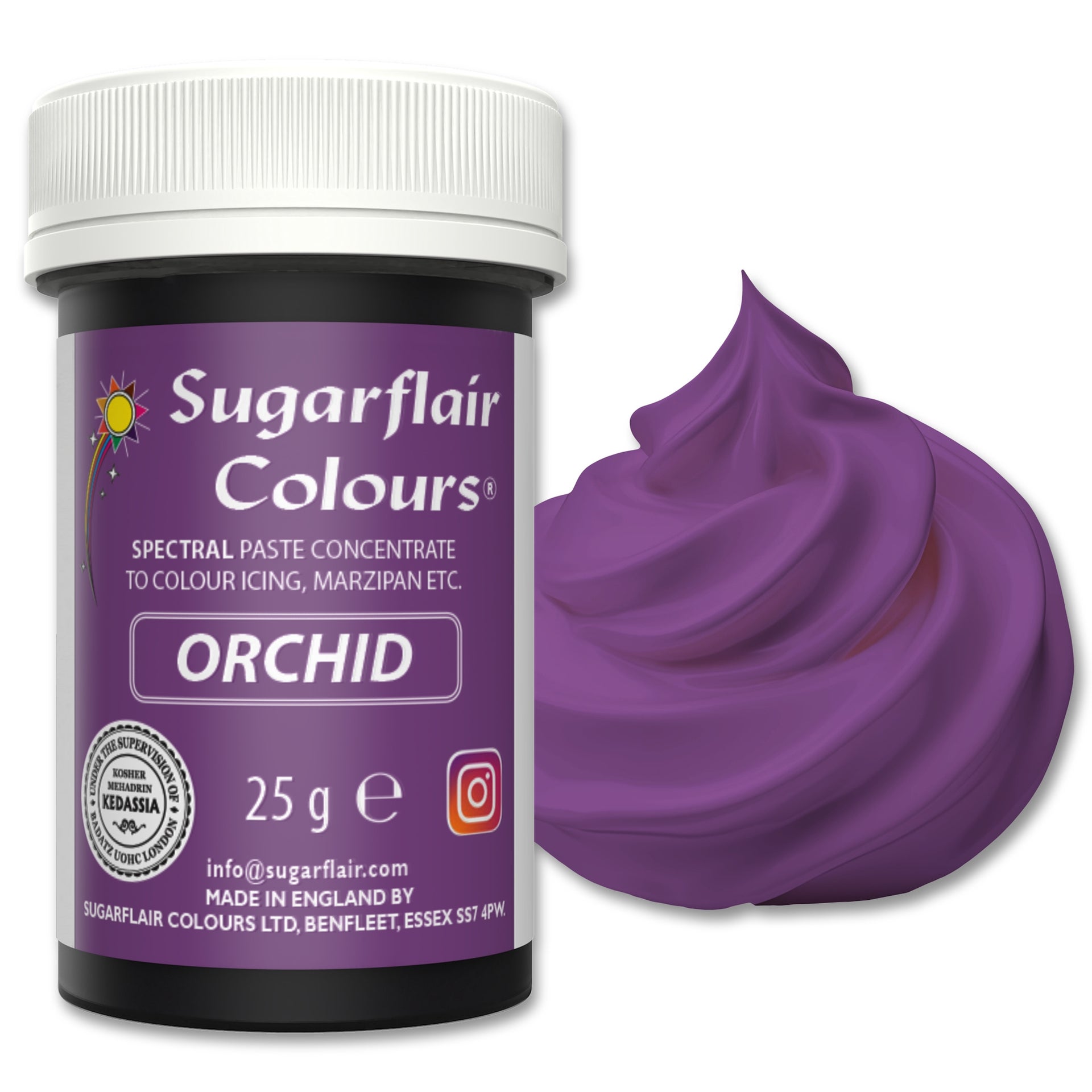 Sugarflair Paste Colour Orchid 25g