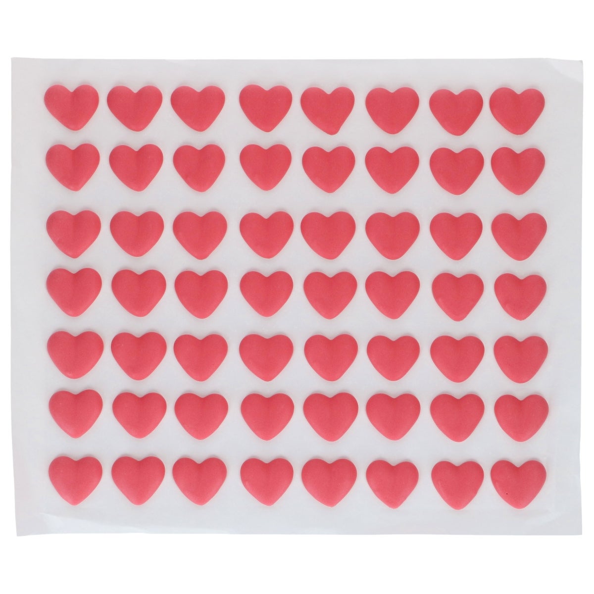 FunCakes Décorations en Sucre en Vrac Coeur Rouge pk/336