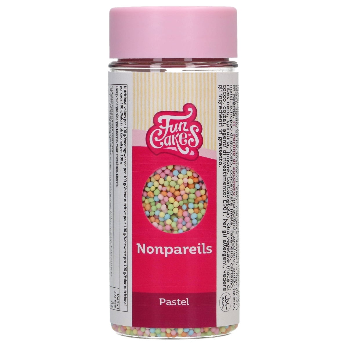 FunCakes Nonpareils Pastel 80 g