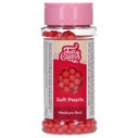 FunCakes Perles Tendres Medium Rouges 80g