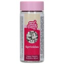 FunCakes Cœurs Sucrés Métalliques Argent 80g