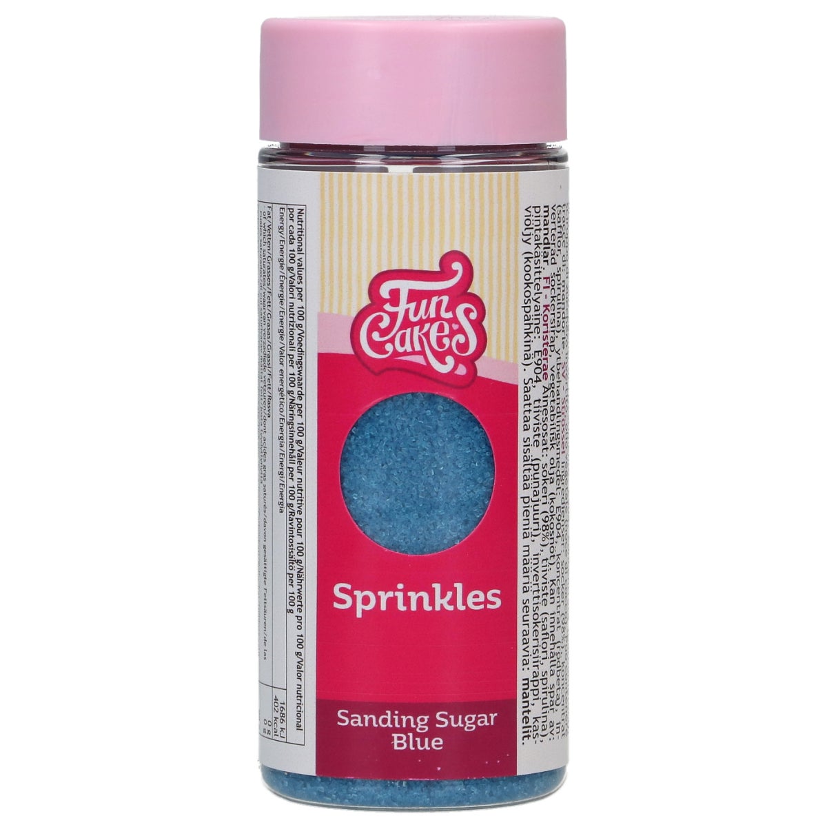 FunCakes Sanding Sugar Bleu 80g