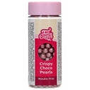 FunCakes Perles de Chocolat Croquant - Metallic Pink 60g