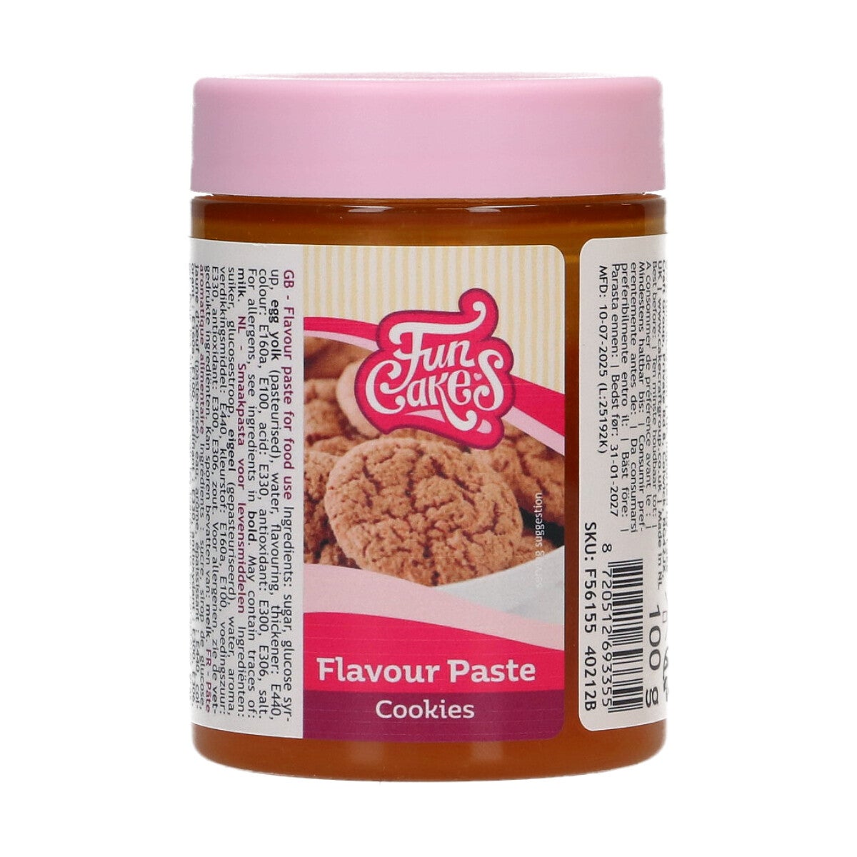 FunCakes Pâte Aromatisante Biscuits 100 g