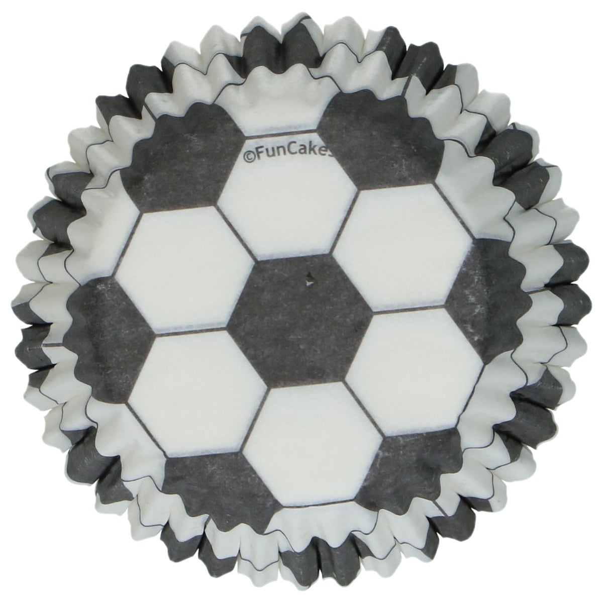 FunCakes Mini Baking Cups Football pk/100