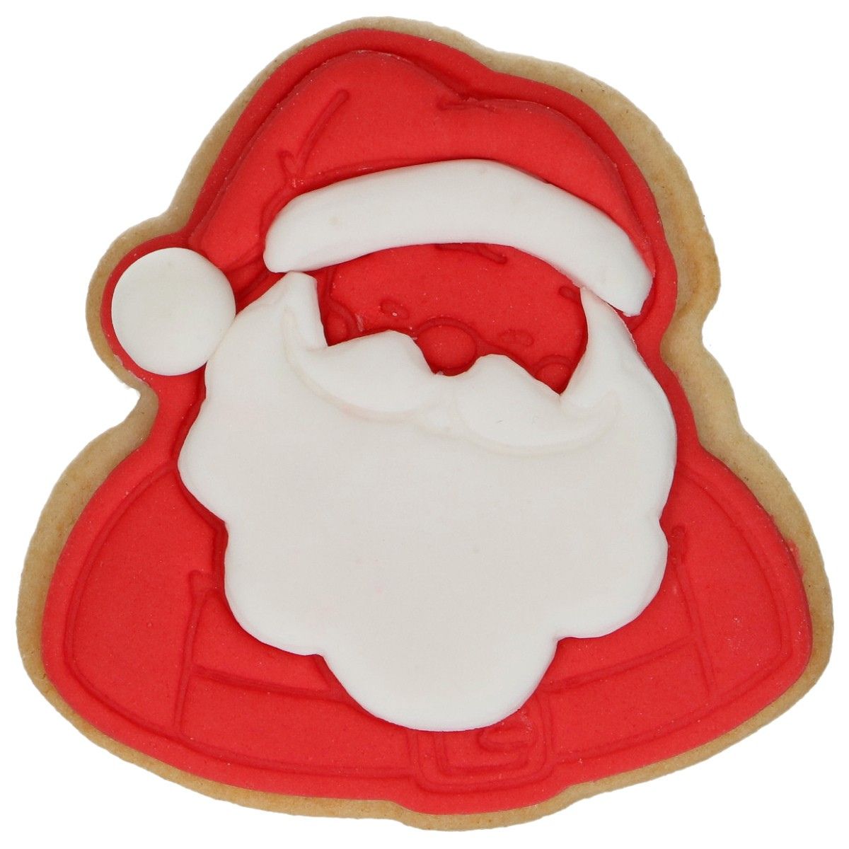Wilton Emporte-pièce avec Tampon Père Noël 7,5cm