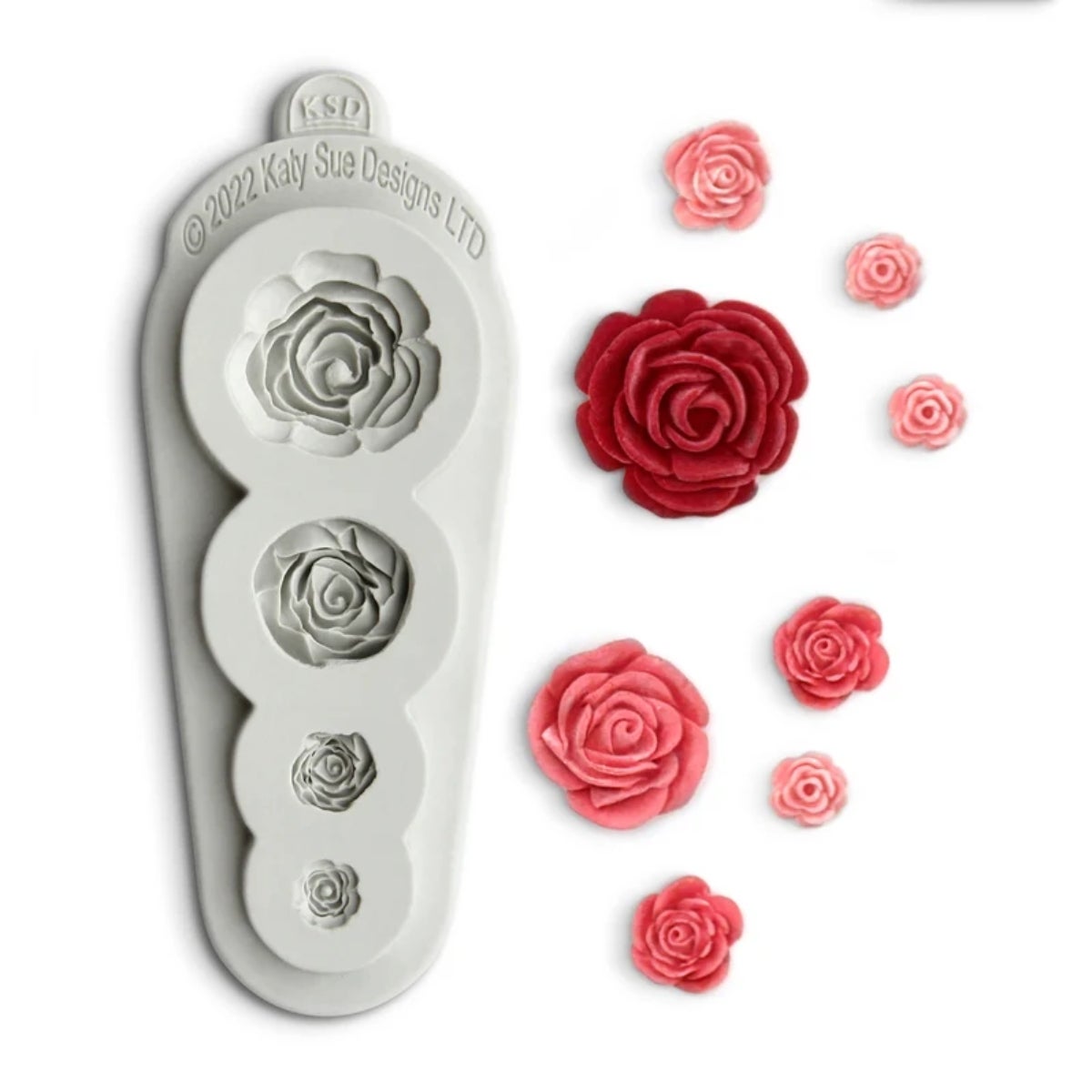 Katy Sue Moule en Silicone Roses 4 en 1