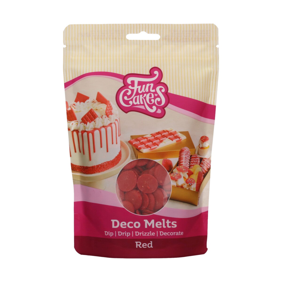 FunCakes Deco Melts Rouge 250g