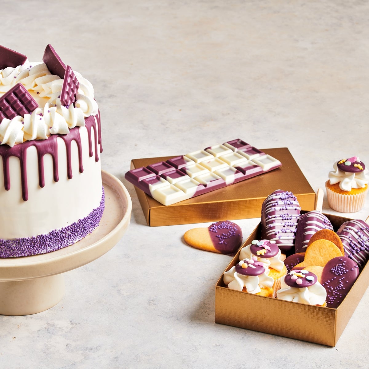 FunCakes Deco Melts Violet 250g BBD Discount