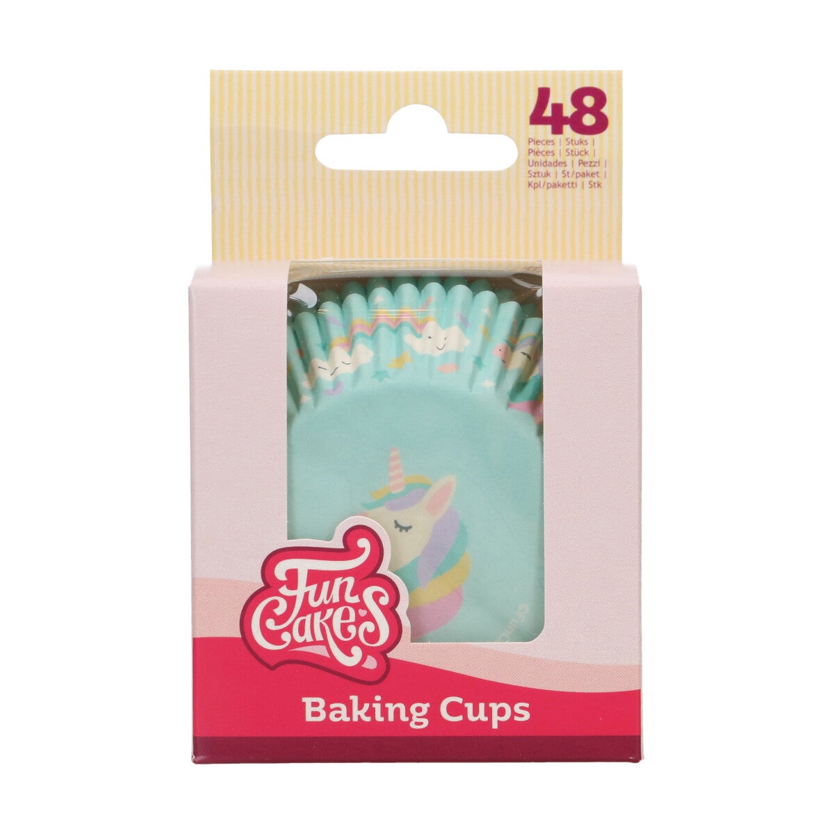 FunCakes Caissettes à Cupcakes Licorne pcs/48