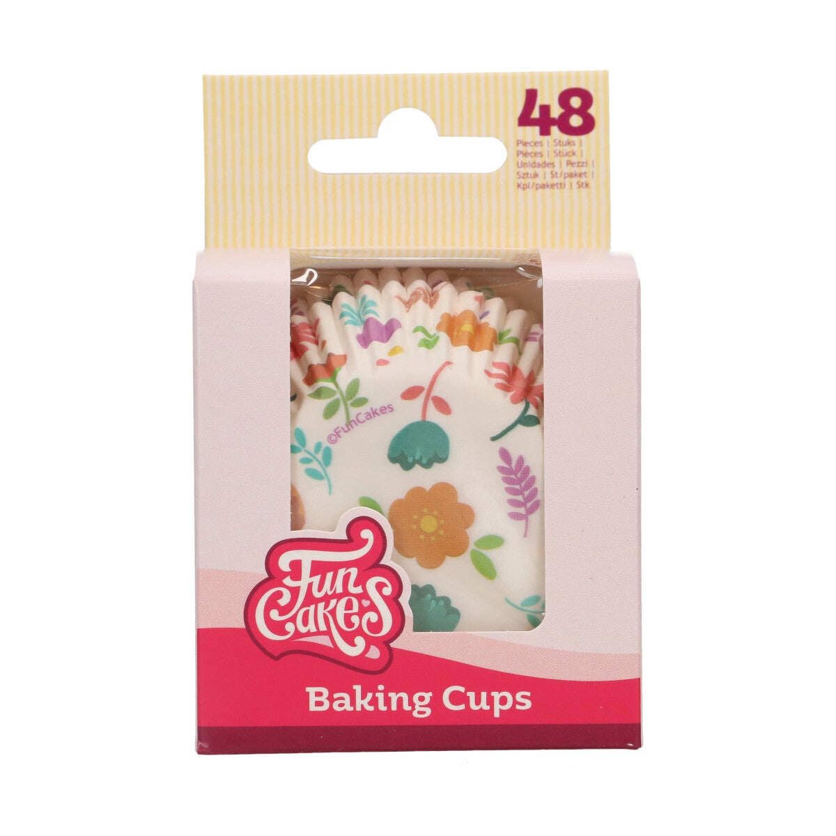 FunCakes Caissettes à Cupcakes Fleurs pk/48