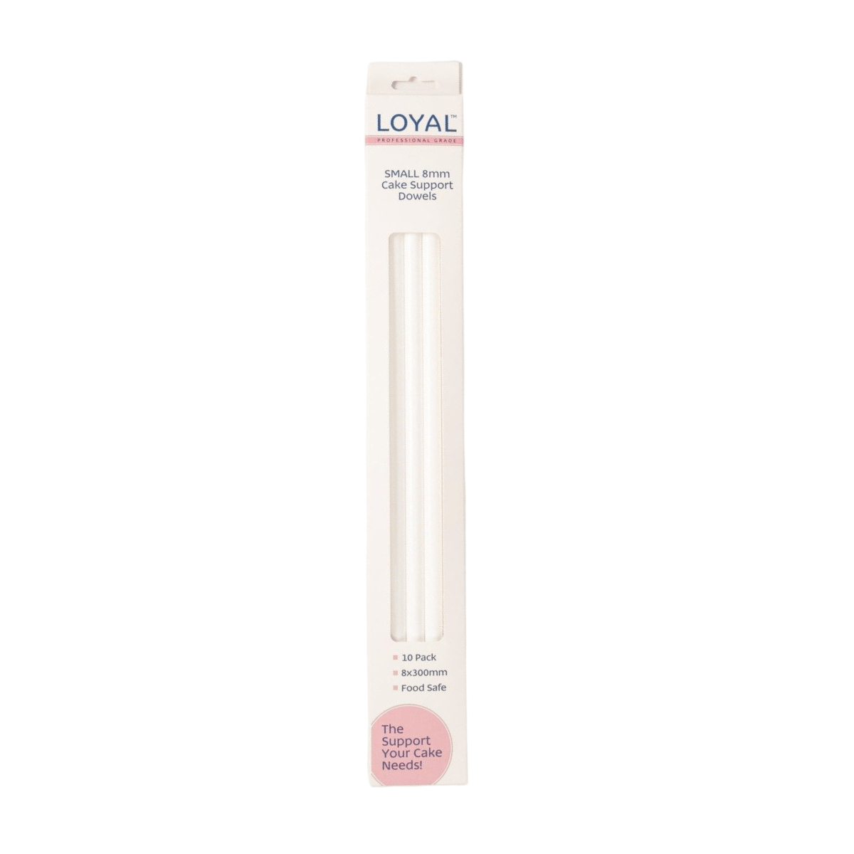 LOYAL Dowels à Gâteau Matériau Solide Petit pk/10
