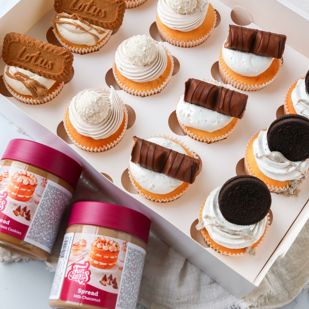 FunCakes Pâte à Tartiner Crème Chocolat au Lait 250g