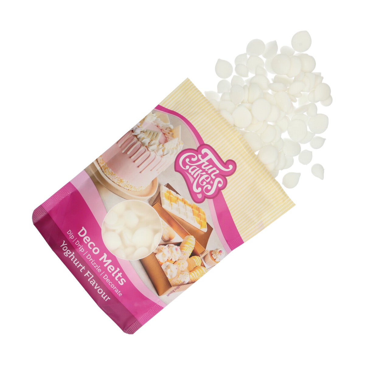 FunCakes Deco Melts Saveur Yaourt 250g