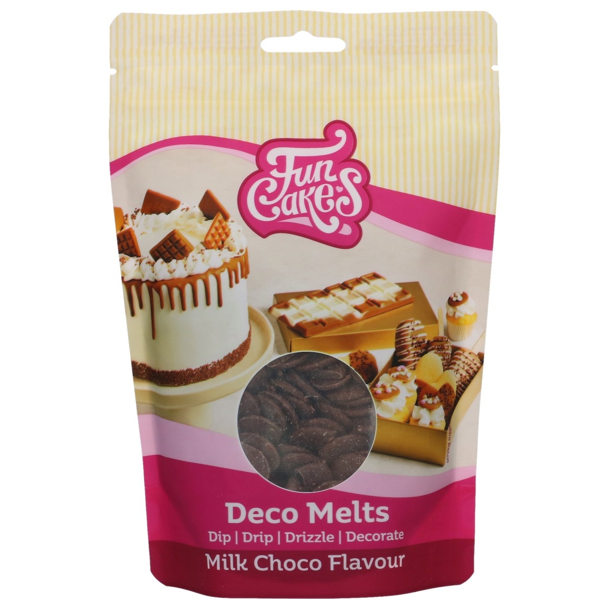 FunCakes Deco Melts - Saveur Choco au Lait - 250g
