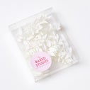 The Baked Studio Dried Flower Box - Ruscus - Blanc