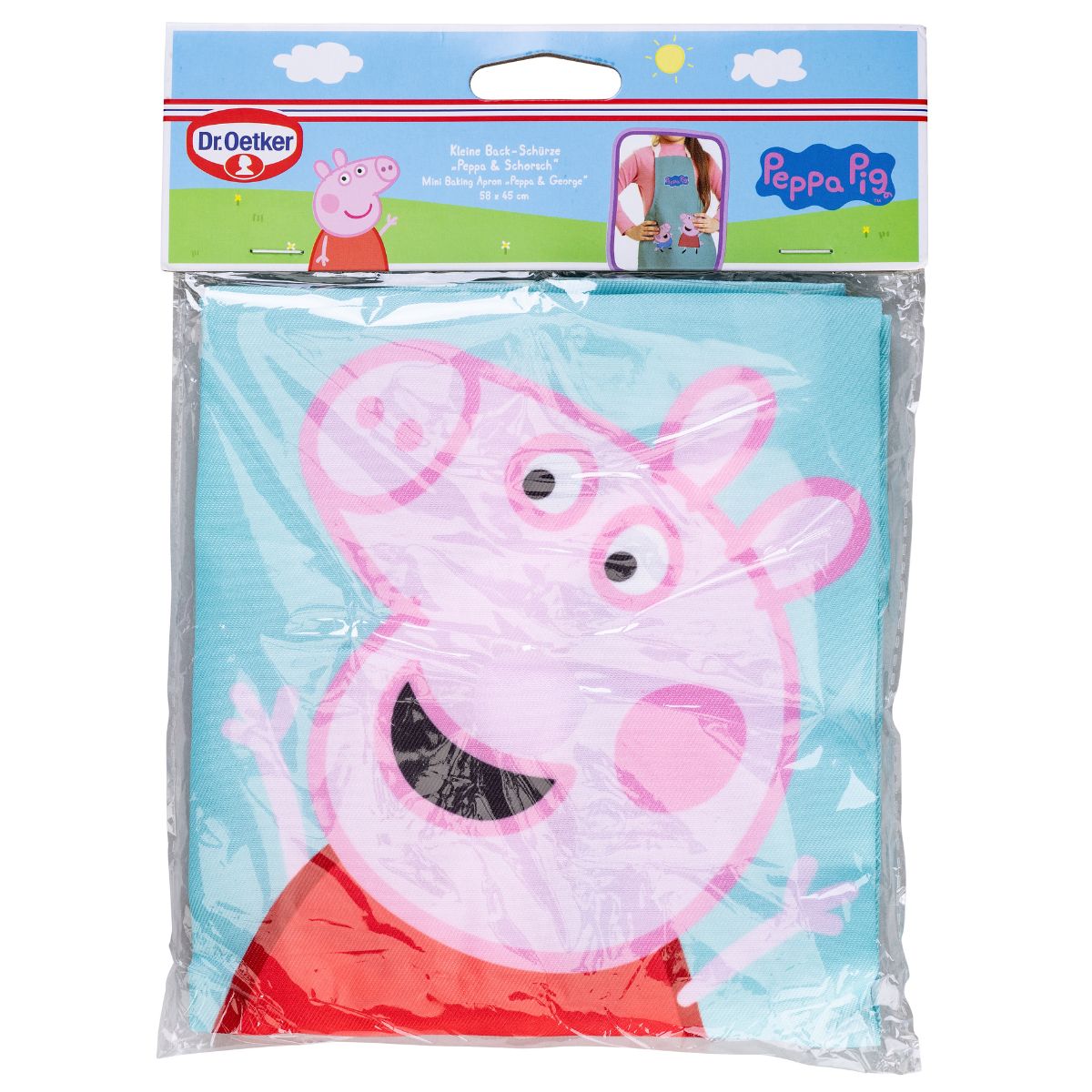 Dr. Oetker Peppa Pig - Tablier de Cuisine pour Enfants