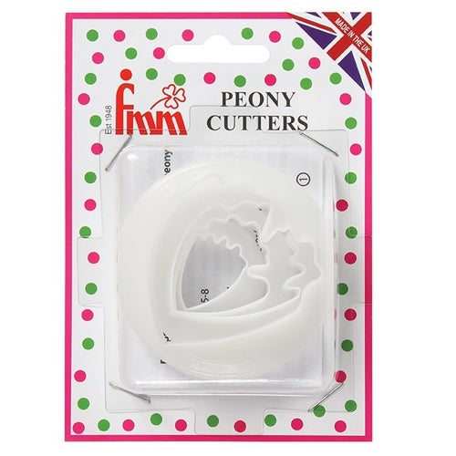 FMM Jeu d'Emporte-pièce Pivoine set (x4)