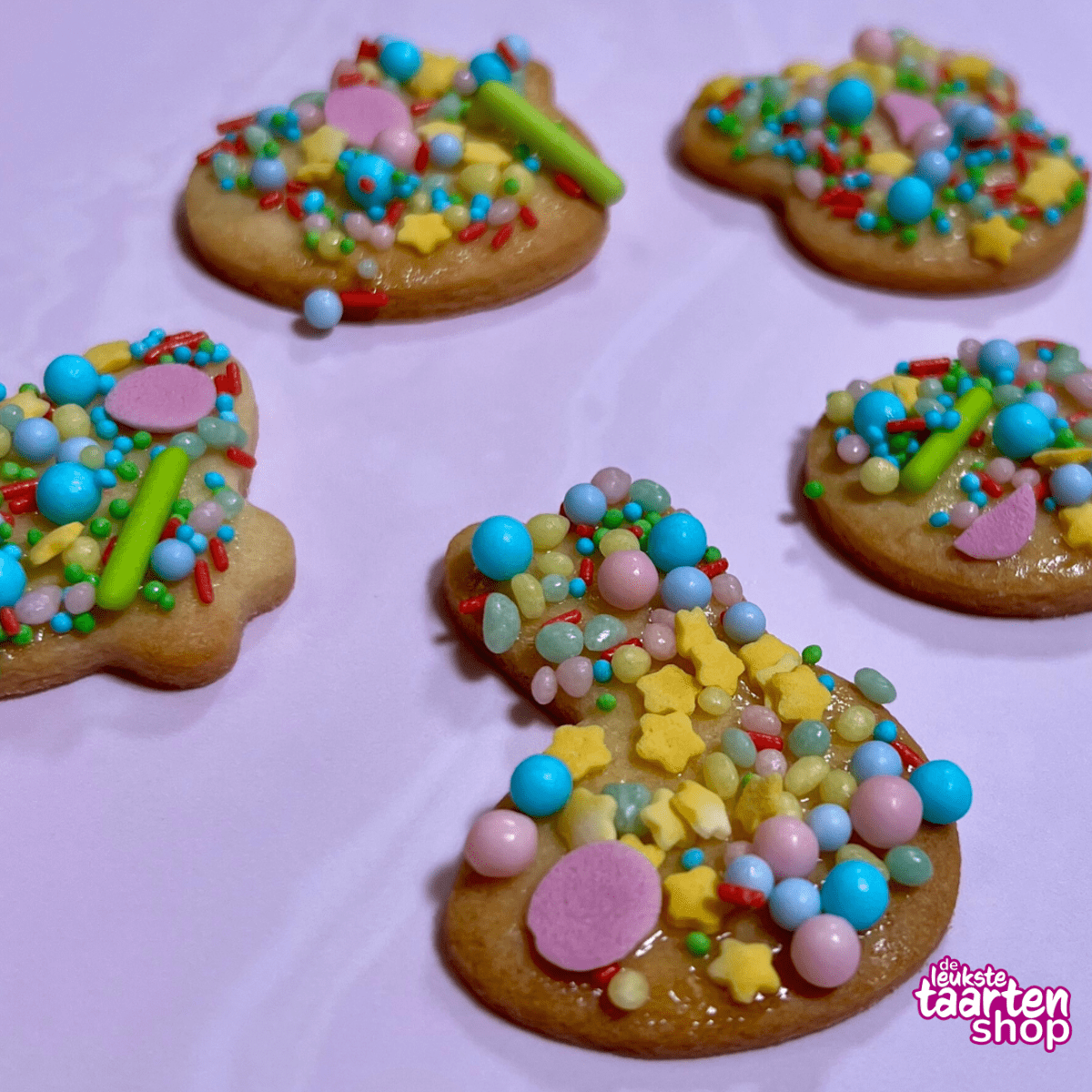 Peppa Pig Koekjes met Sprinkles