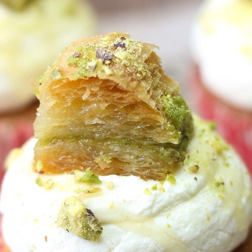 Turkse baklava cupcakes