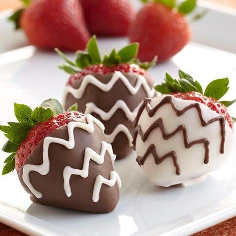 Chocolade aardbeien