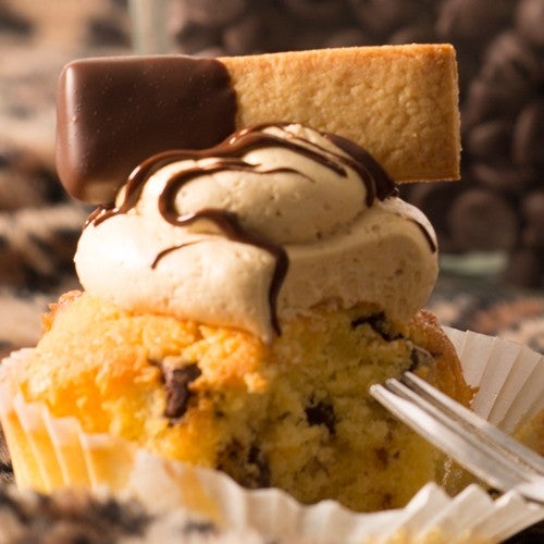 Chocolade chunks cupcakes