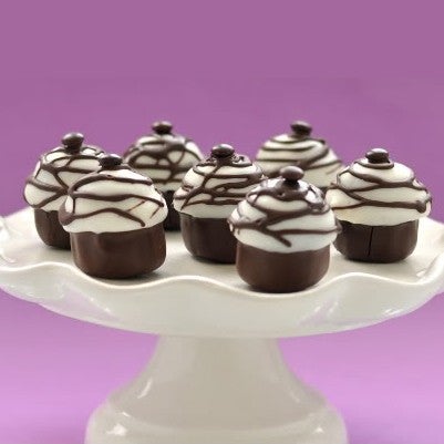 Chocolade frambozen pops