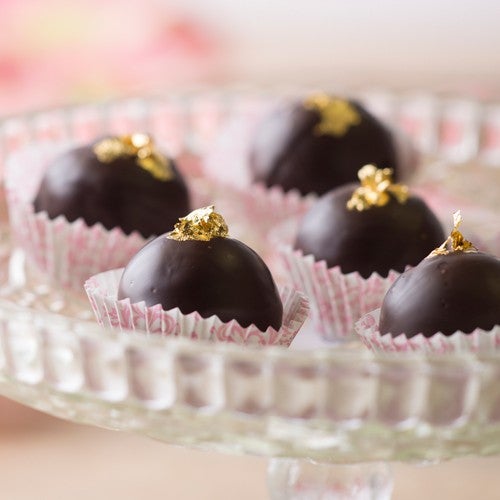 Chocolade pops goud