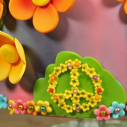 Flower Power Taart