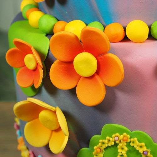 Flower Power Taart
