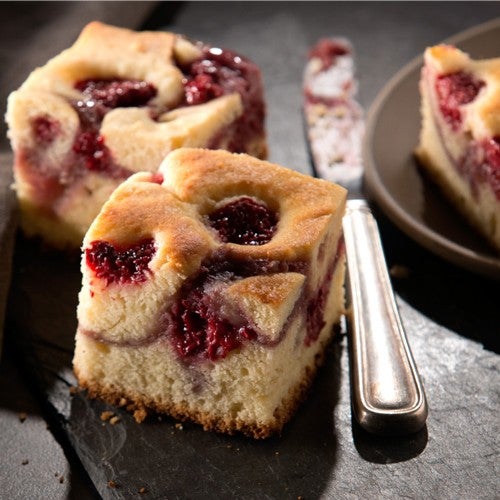 Frambozen cream cheese cake