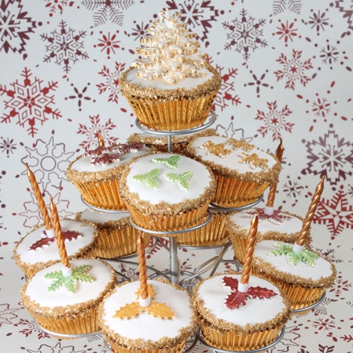 Kerstcupcakes