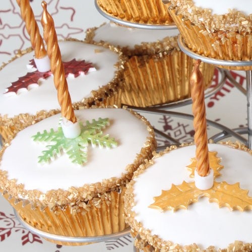 Kerstcupcakes