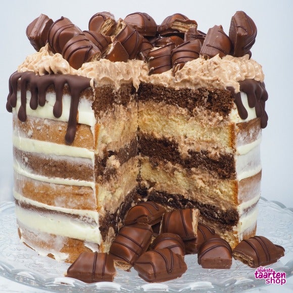 Kinder Bueno taart recept