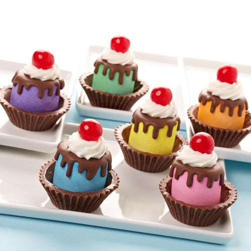 Marshmallow sundaes